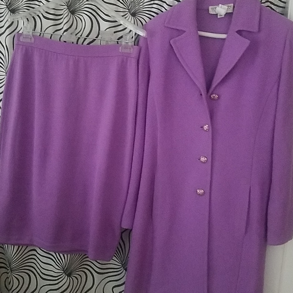 Two Piece Knit Suit